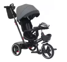 Трехколесный велосипед HLF-6018YY, new light grey